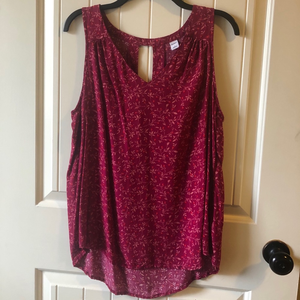 Pink Floral Tanktop